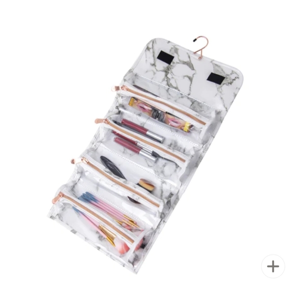 NWT Impressions Vanity Capri Hanging Cosmetic Bag - Picture 4 of 11